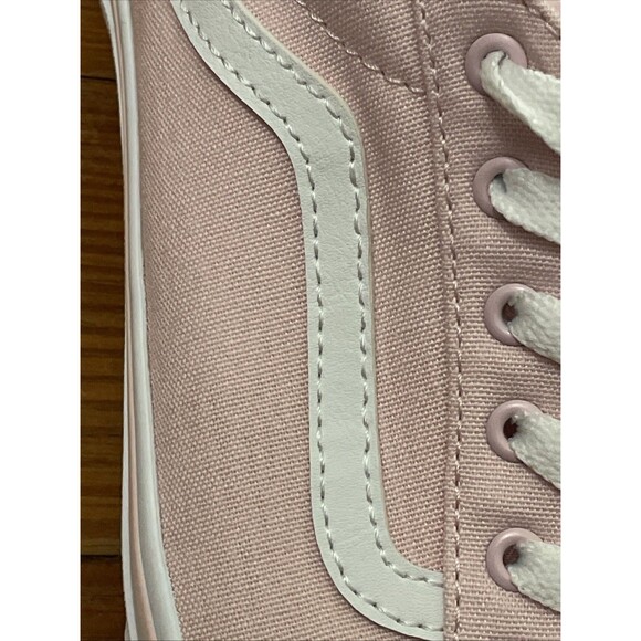 VANS Old Skool Pink Low top Sneaker Shoes Missy Size 6 Casual School Skateboard - Picture 13 of 13
